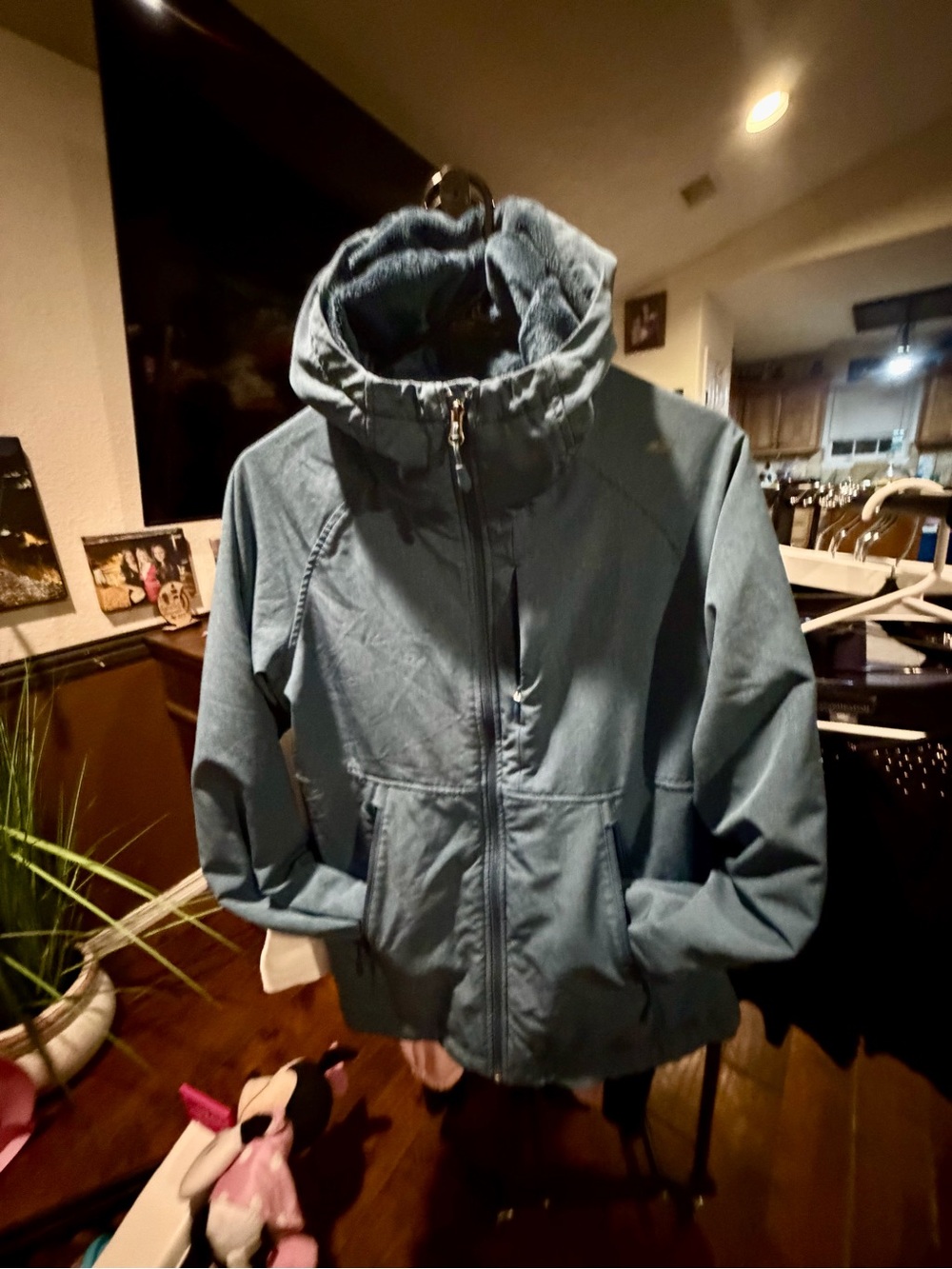 Kirkland Signature Men's Hooded Performance Jacket - Teal
